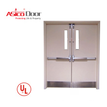 ASICO Metal Panic Bar Classroom Fire Door With UL Listed